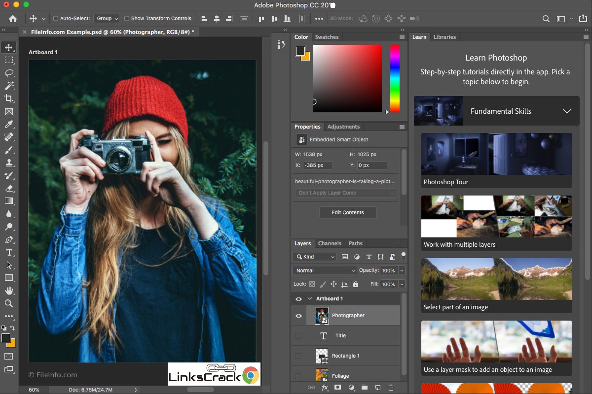 Adobe Photoshop CC 2022 v23.1.0.143 (x64) with Crack [Latest]