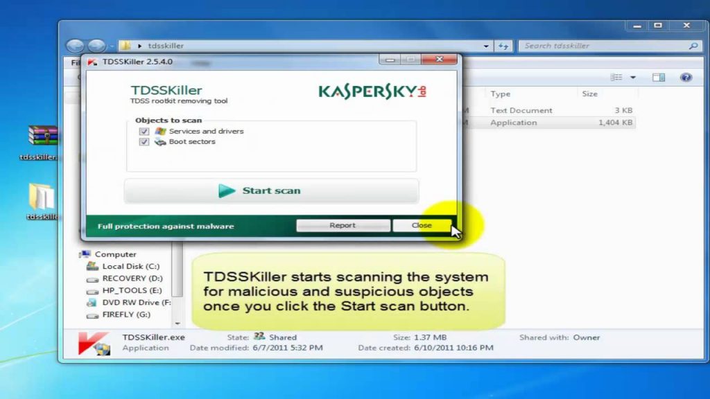 Kaspersky TDSSKiller License Key