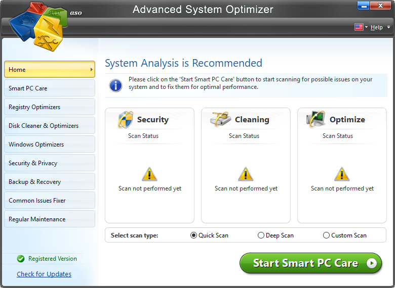 Advanced System Optimizer License Key