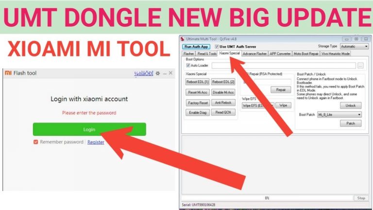 UMT Dongle Serial Key