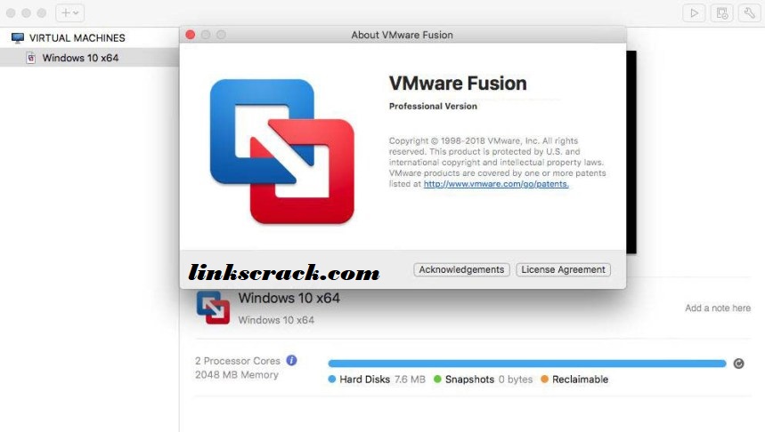 VMware Fusion Pro Serial Key
